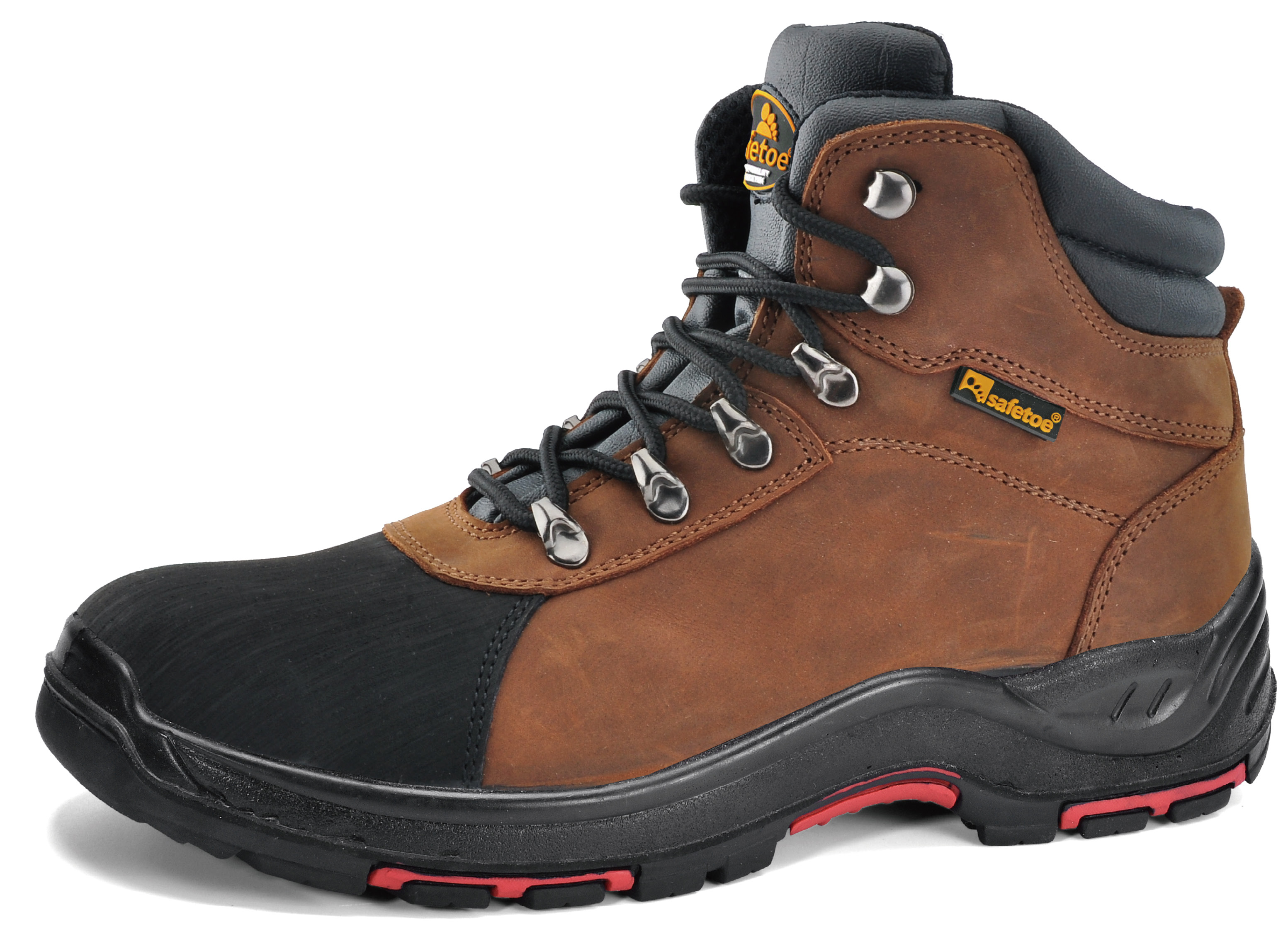 safety toe mens work boots sepatu bot kerja kaki keselamatan