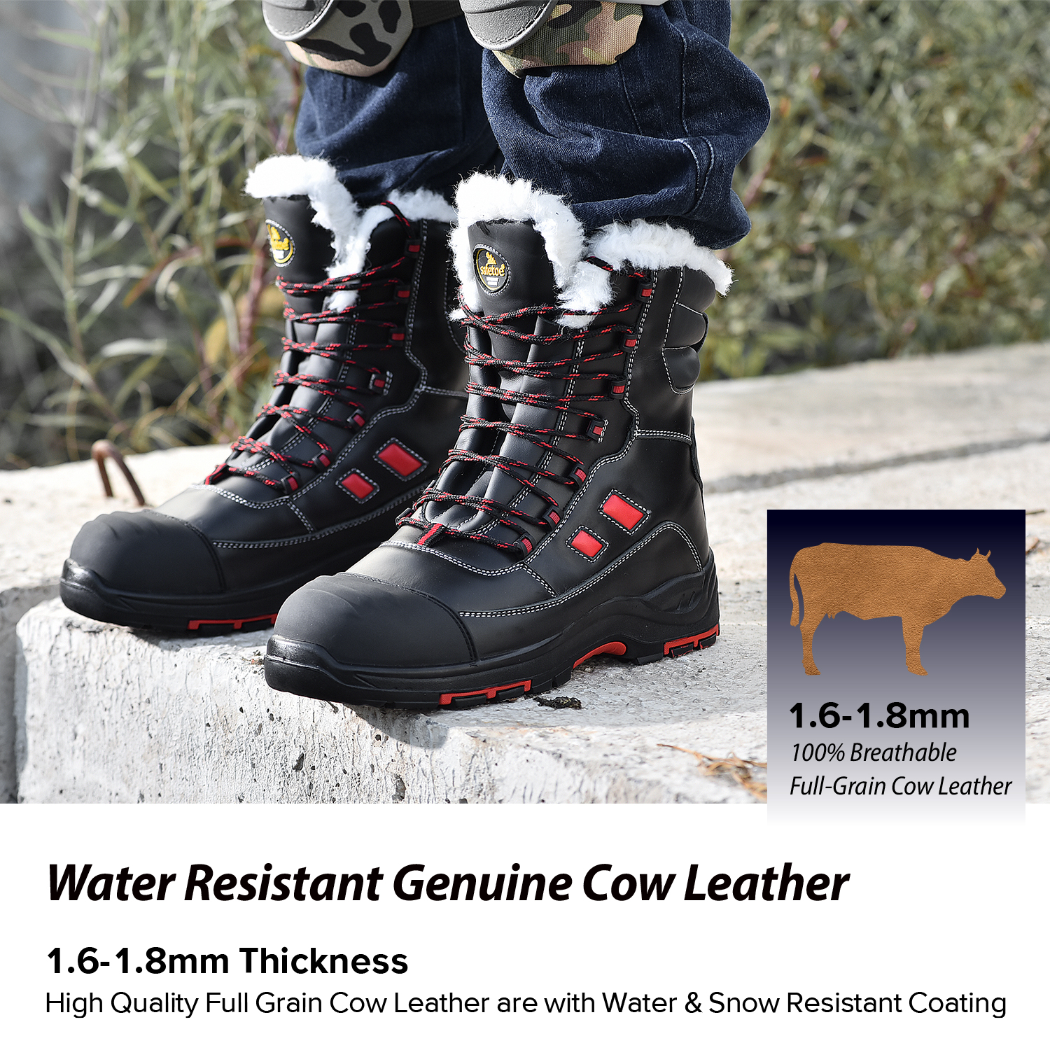 fur lined rigger boots Boots yang tahan