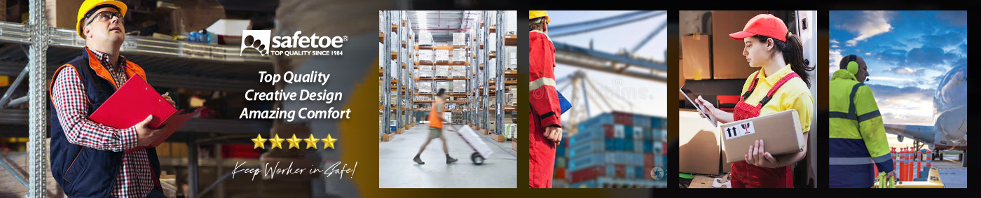 Sepatu keselamatan logistik
