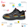 Womens Non Slip Steel Toe Work Safety Shoes & Sneakers untuk Lady L-7508W