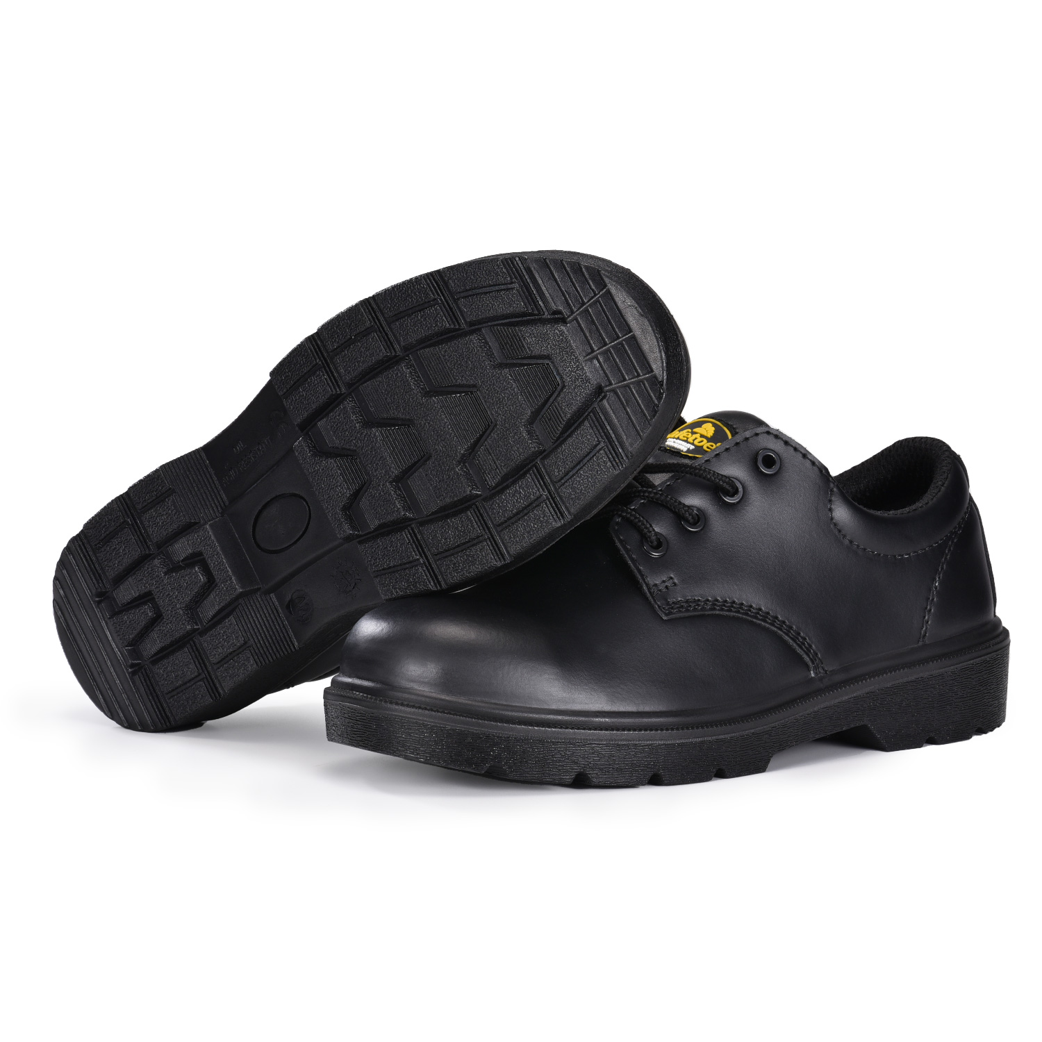 S3 Safety Shoes for Engineer & Manager dengan Composite Toe Cap & Kevlar Midsole Plate L-7144