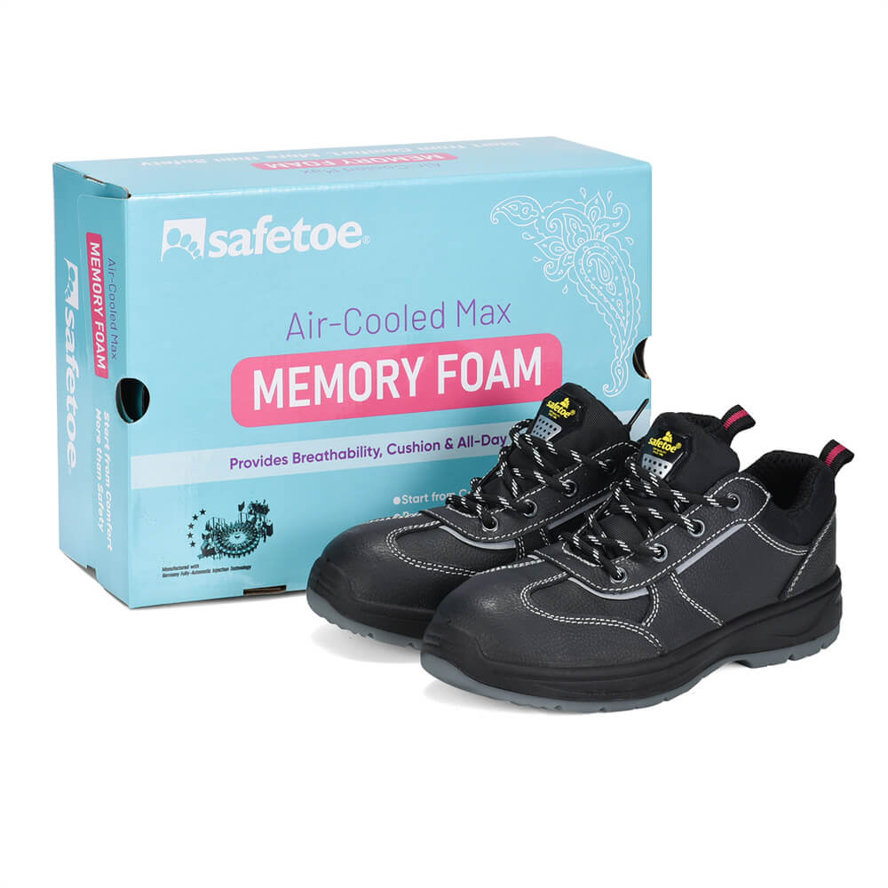 Womens Non Slip Steel Toe Work Safety Shoes & Sneakers untuk Lady L-7508W