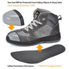 Womens Steel Toe Cap Sepatu Pekerjaan Keselamatan Terbaik Untuk Wanita M-8516W Suede