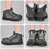 Womens Steel Toe Cap Sepatu Pekerjaan Keselamatan Terbaik Untuk Wanita M-8516W Suede