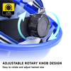 Helm Keselamatan Jenis Reflektif Biru W-036 Biru