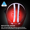Helm pengaman merah untuk konstruksi W-036