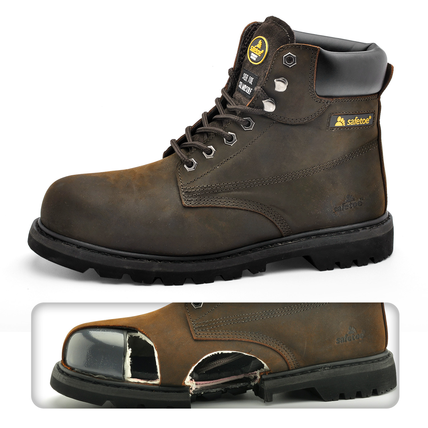 Sepatu Wedge Safety Boots M-8179 Super 