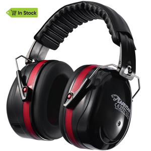 Stok siap, telinga pelindung abs, EM-5002 RED