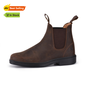 S3 Slip pada Sepatu Keselamatan Chelsea Laceless Israel & Australia M-8316