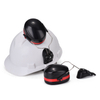 Helm Pengaman Produksi Konstruksi Helm Keselamatan ABS CE yang disetujui Helm Keselamatan W-003 Putih