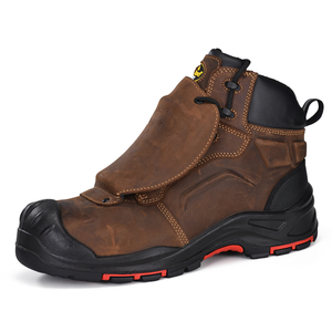 Sepatu Pekerjaan Penambangan Minyak Superior & Slip Resistant Logam Keselamatan Gratis M-8552 Metatarsal