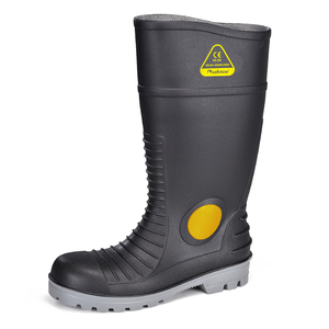 Sepatu gusi karet Waterproof W-6055 Black