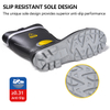 Sepatu bot hujan untuk pria tahan air S5 Toe PVC Boots W-6055 Aqua Guarder