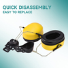 Muff telinga berkualitas tinggi E-2008 Kuning