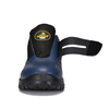 Warna Biru S2 ESD Berat Ringan Micfo Sepatu Keselamatan Kulit Serat L-7531