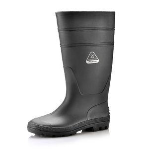 PVC Rain Gum Boots W-6036 Hitam