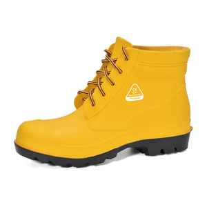 Sepatu bot hujan kaki baja W-6050 Kuning