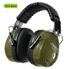 Stok siap, telinga pelindung abs, EM-5002 Green