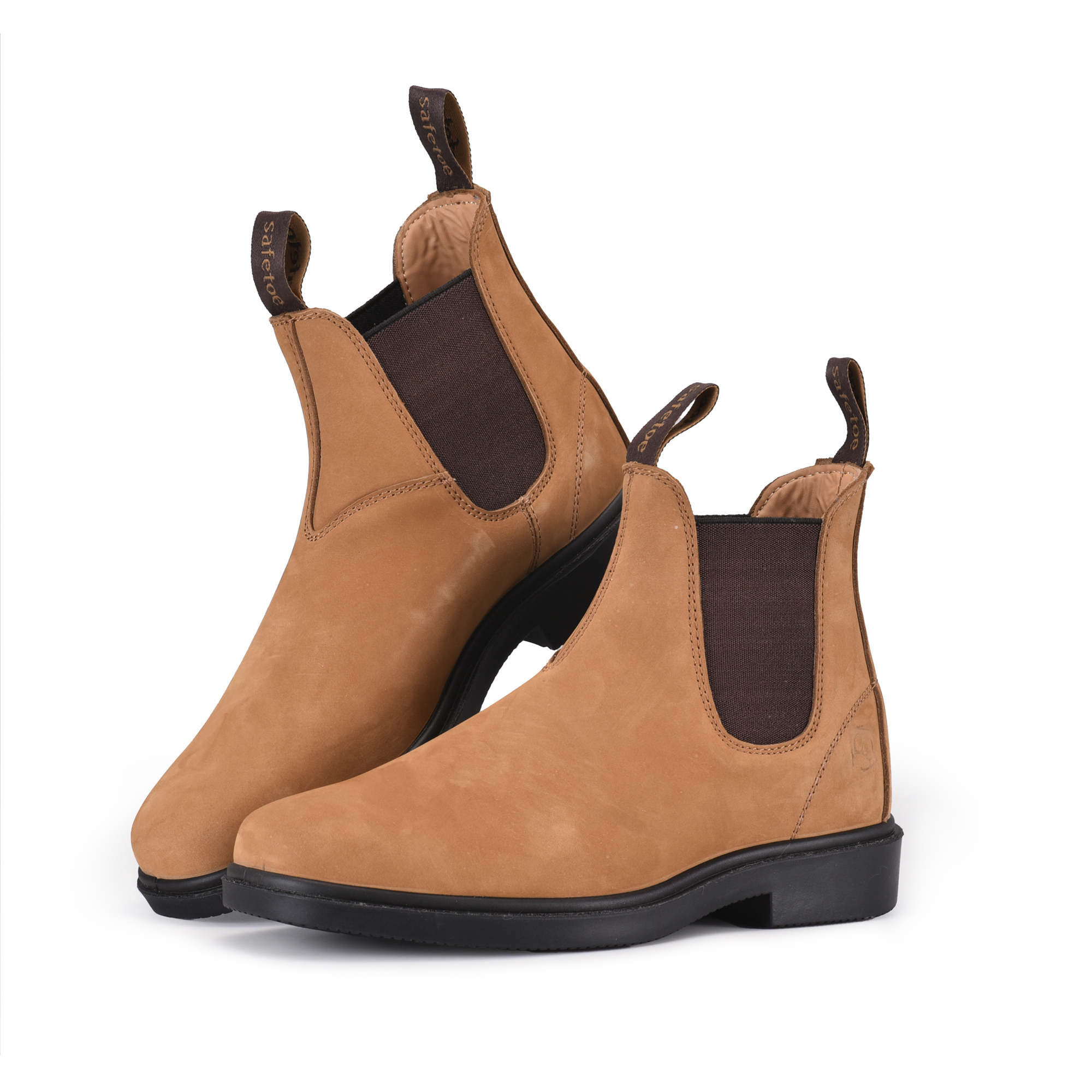 S3 Slip on Laceless Chelsea Work Boots Israel & Australia M-8316 Beige