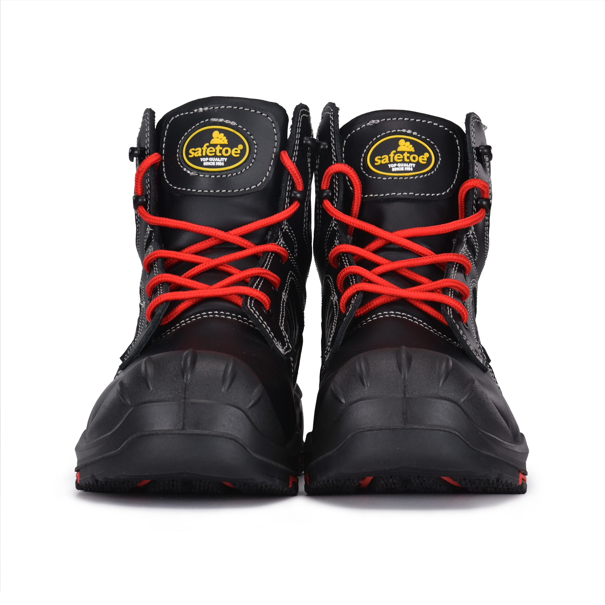 Sepatu pengaman tahan air sepatu bot kerja berat komposit toe m-8586