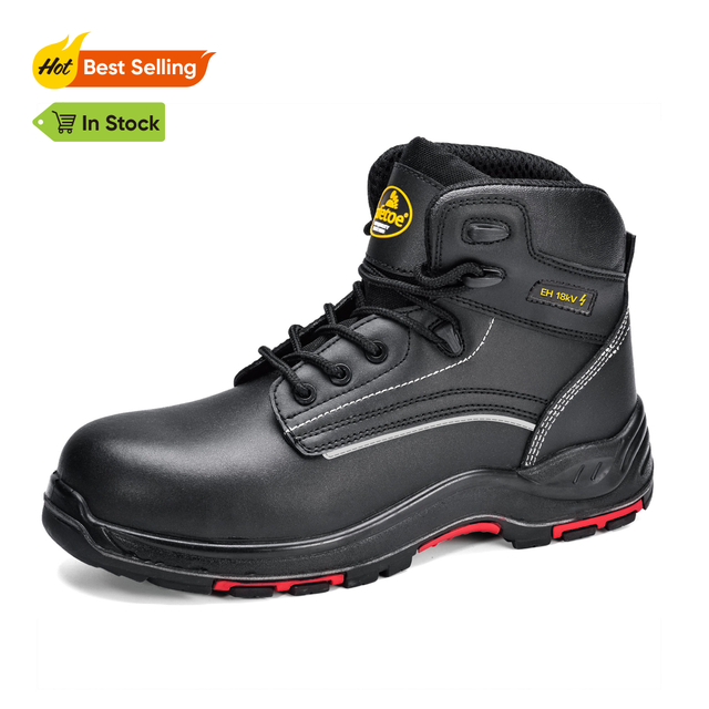 Insulasi Bahaya Listrik Karet EH Rated Safety Work Boots 
