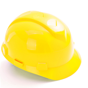 Helm Keselamatan ABS Kuning W-003