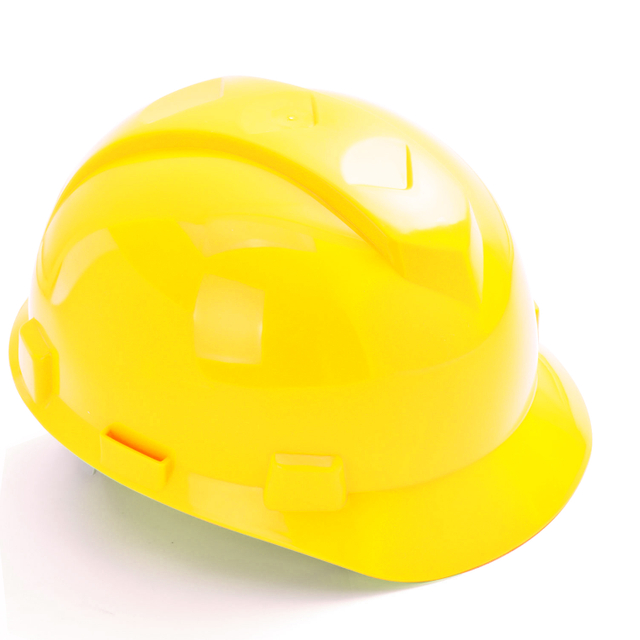 Helm Keselamatan ABS Kuning W-003