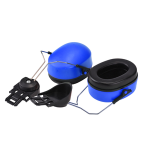 Muff telinga berkualitas tinggi E-2008 biru