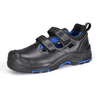Velcro Design Safety Sandals L-7585 Biru / Logam Gratis