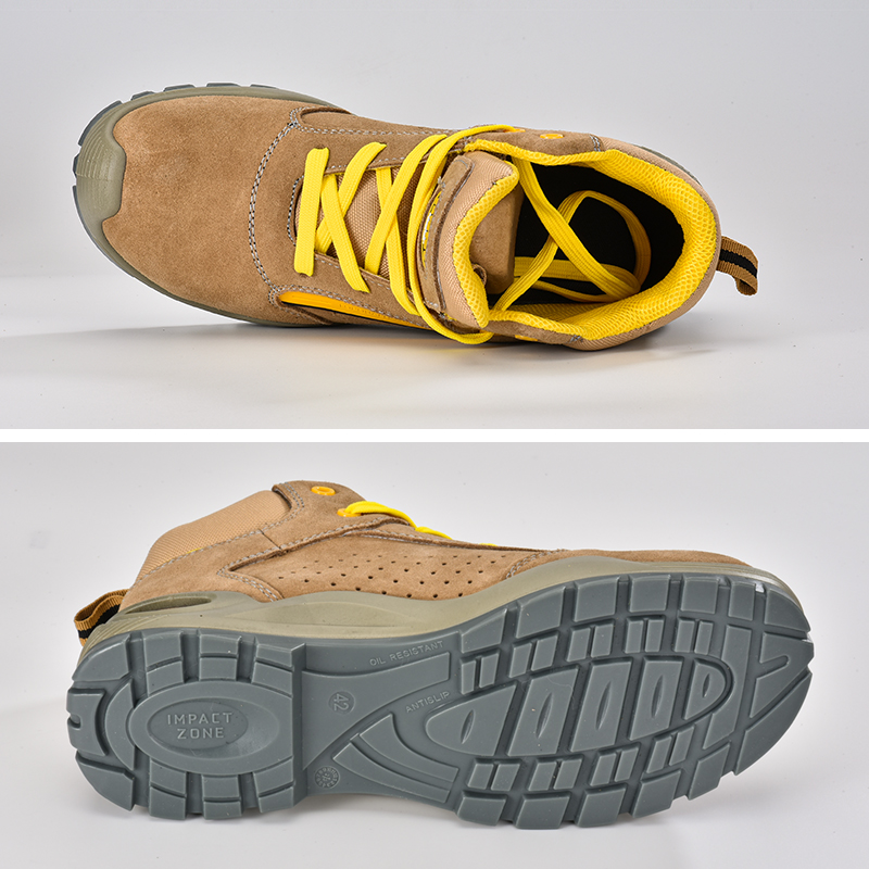 Sepatu Keselamatan Musim Panas Untuk Gudang Napas Summer S1P Safety Boots M-8377