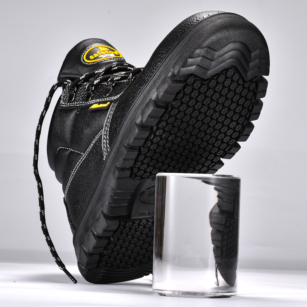Asam Kimia Alkali Tahan Boot Polyuretahne Baja Toe M-8010RB