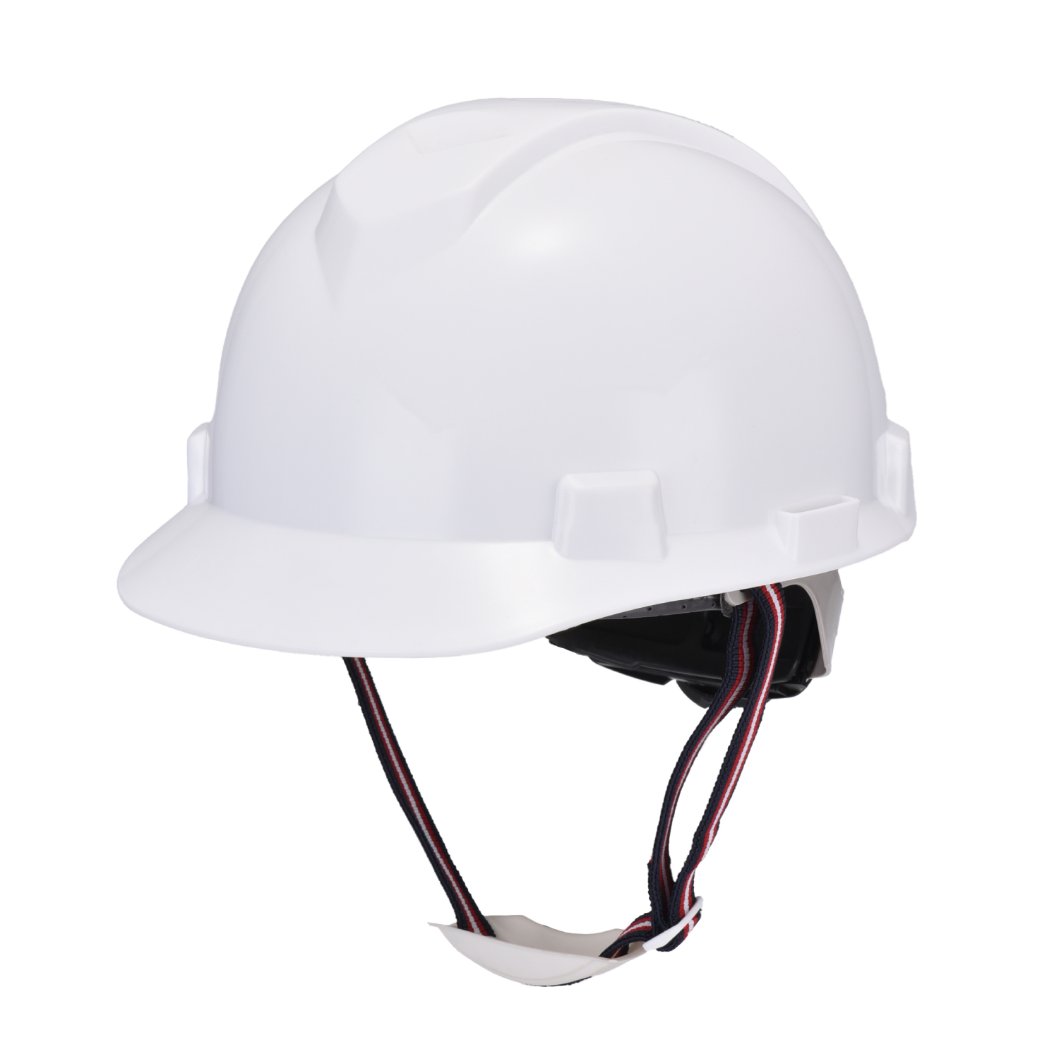 Helm Pengaman Produksi Konstruksi Helm Keselamatan ABS CE yang disetujui Helm Keselamatan W-003 Putih