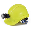 Konstruksi Helm Topi keras abs ce yang disetujui helm pengaman W-018 kuning