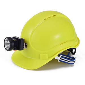 Konstruksi Helm Topi keras abs ce yang disetujui helm pengaman W-018 kuning
