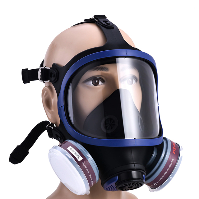 Respirator Keselamatan Wajah Penuh Anti-Kimia GM8100
