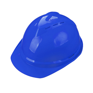 Helm kerja pelindung biru W-002 