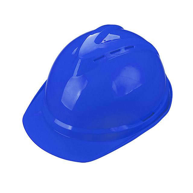 Helm kerja pelindung biru W-002 