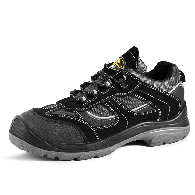 Sepatu keselamatan kulit bebas logam L-7502
