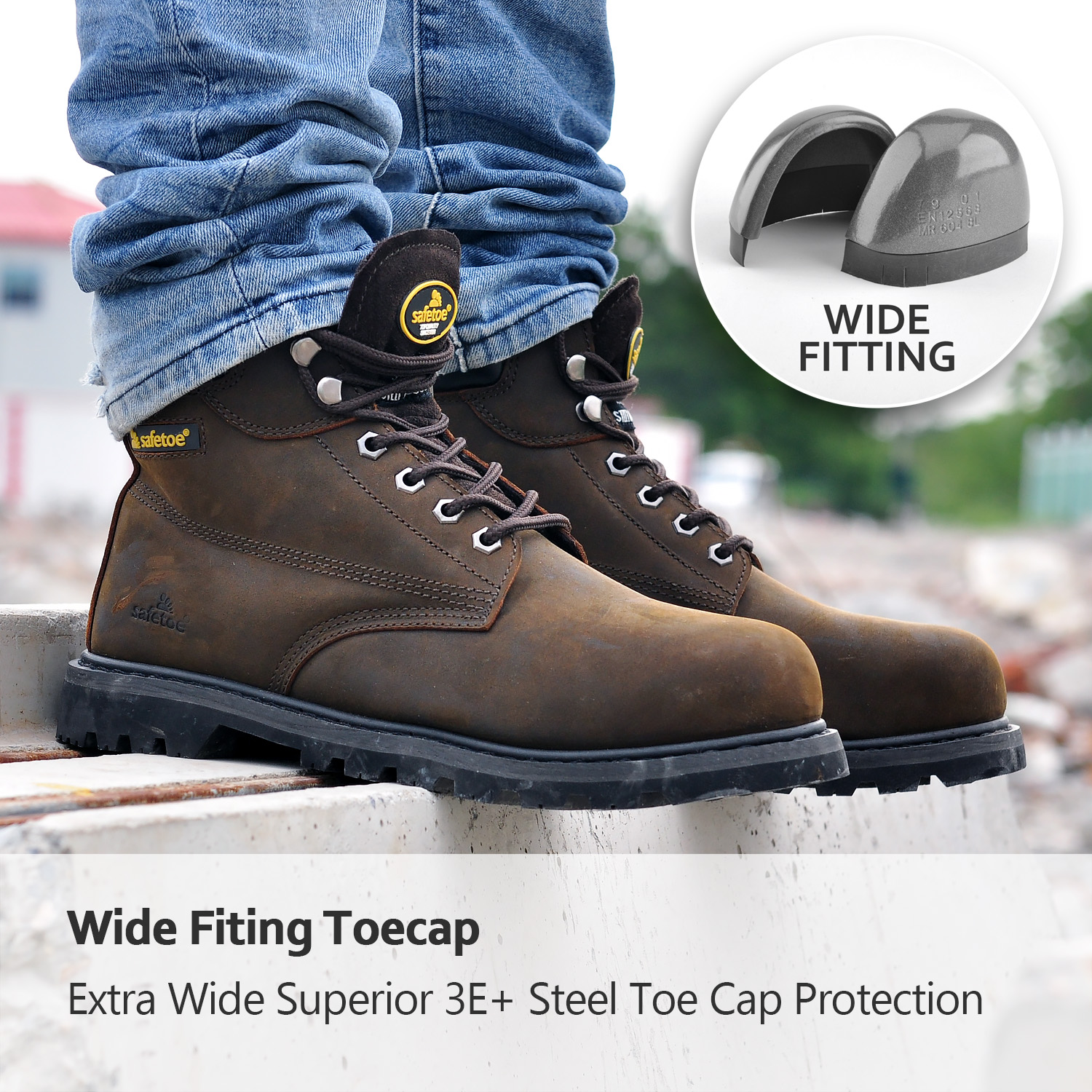 Sepatu Wedge Safety Boots M-8179 Super 