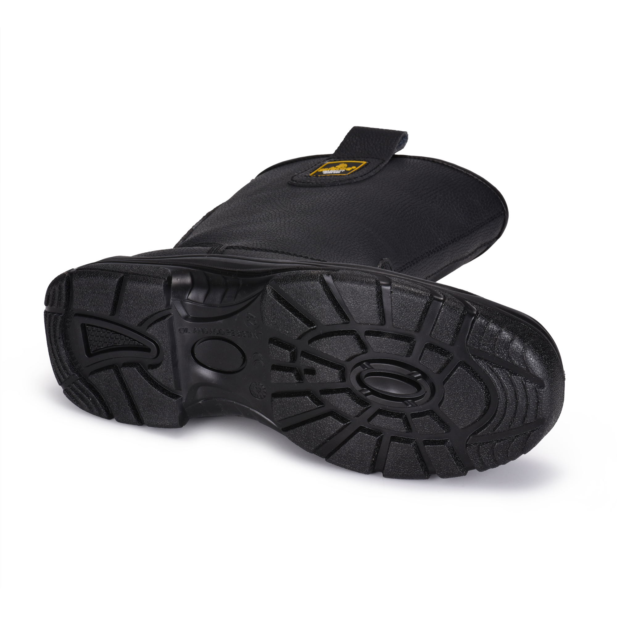 Industri Lapangan Minyak Tahan Rig Sepatu Keselamatan Toe Safety H-9430