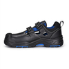 Velcro Design Safety Sandals L-7585 Biru / Logam Gratis