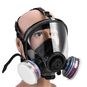 Respirator tahan kimia dengan filter GM8000