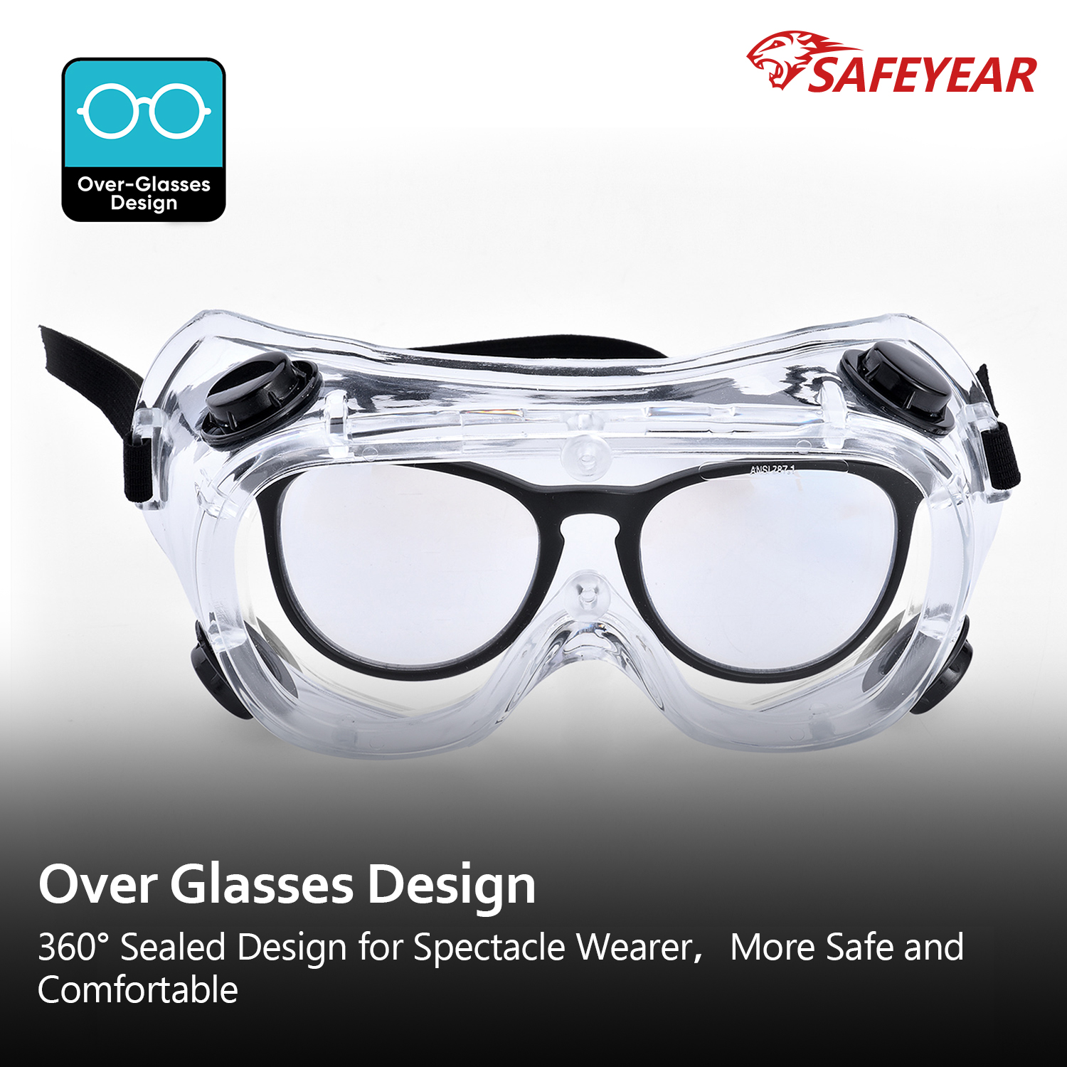 Stok siap soal safety googles sg032