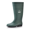 Sepatu bot hujan permen karet PVC W-6036 Green