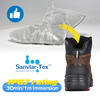 Minyak Superior & Slip Tahan Logam Penambangan Keselamatan Gratis Sepatu Pekerjaan M-8552