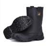Industri Lapangan Minyak Tahan Rig Sepatu Keselamatan Toe Safety H-9430