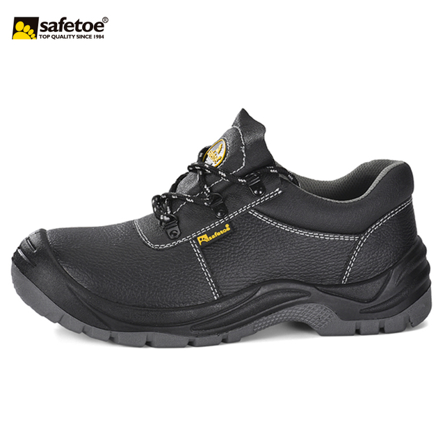 Situs Sepatu Jari Baja Pelindung Hitam L-7141