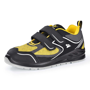 Sepatu keselamatan bernapas L-7501 Kuning (Kecepatan)