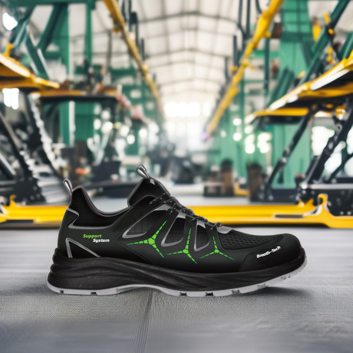 2025 Desain Baru Sepatu Keselamatan Berat Ringan Sepatu Pria Work L-7568