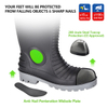 Sepatu bot pvc Toe Toe Waterproof S5 Water W-6055 Aqua Guarder